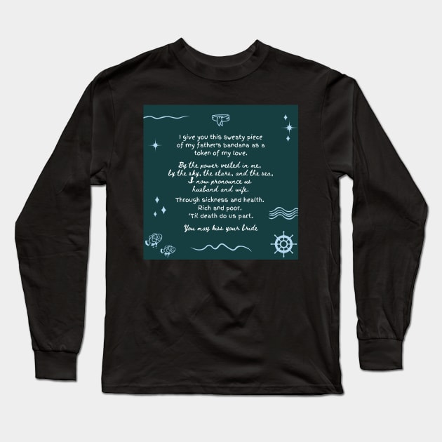 John B and Sarah's Vows - Outer banks Long Sleeve T-Shirt by tziggles